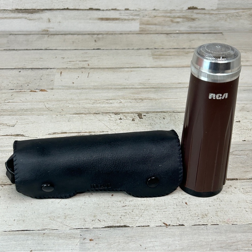 Vintage RCA Travel Lint Remover With Carrying Case Tested Works